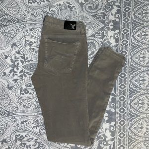 American Eagle 360° Super Stretch Grey Jegging(4L)